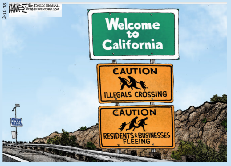 Image result for california exit cartoons